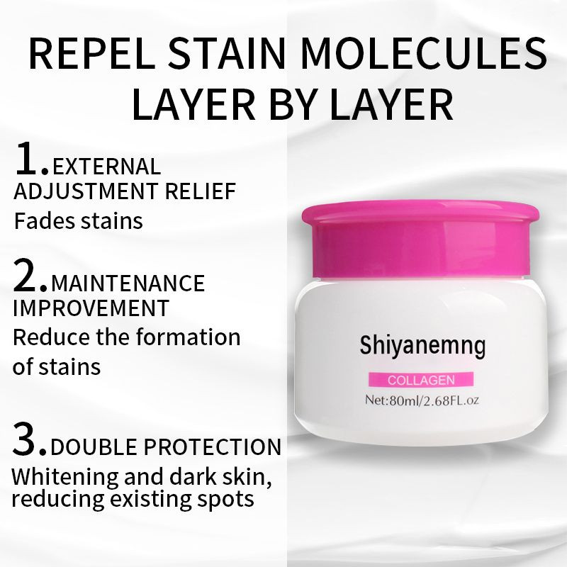 Collagen cream, snail moisturizer, kojic acid cream