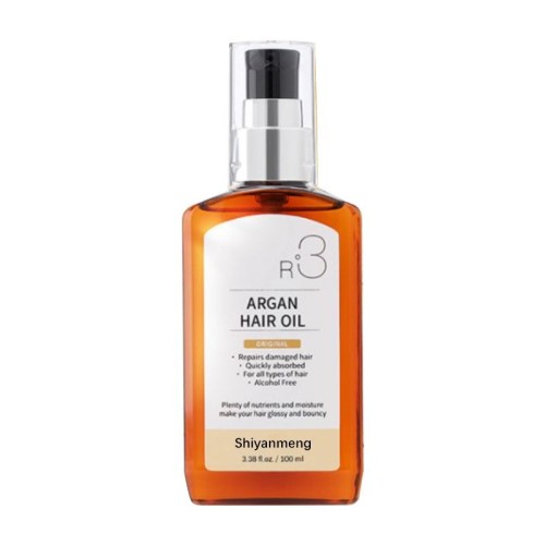 OEM Korean Cosmetics Hair essential oil with vitamin E, rosemary, mint and argan oil