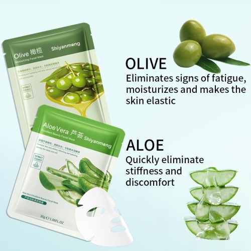 Hyaluronic acid mask, patch mask, fruit moisturizing mask