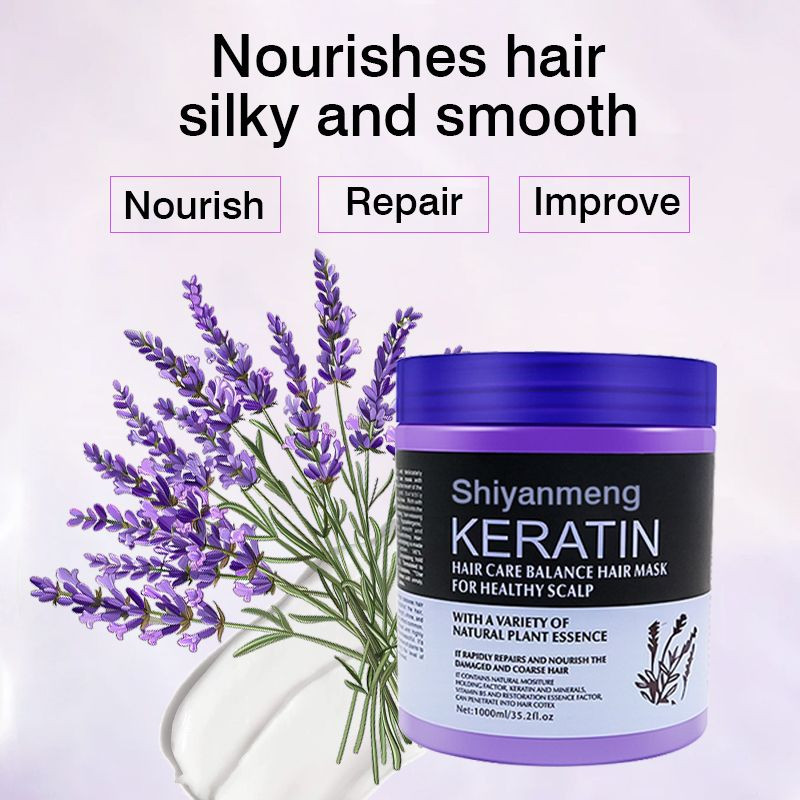 OEM PRO Large Bottle of Softening Hyaluronic Acid & Keratin Hair Mask