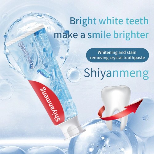 OEMtoothpaste Triple Icy Mint Stain Removing Baking Soda Anti-Cavity Amino Acid Toothpaste Herbal Spearmint