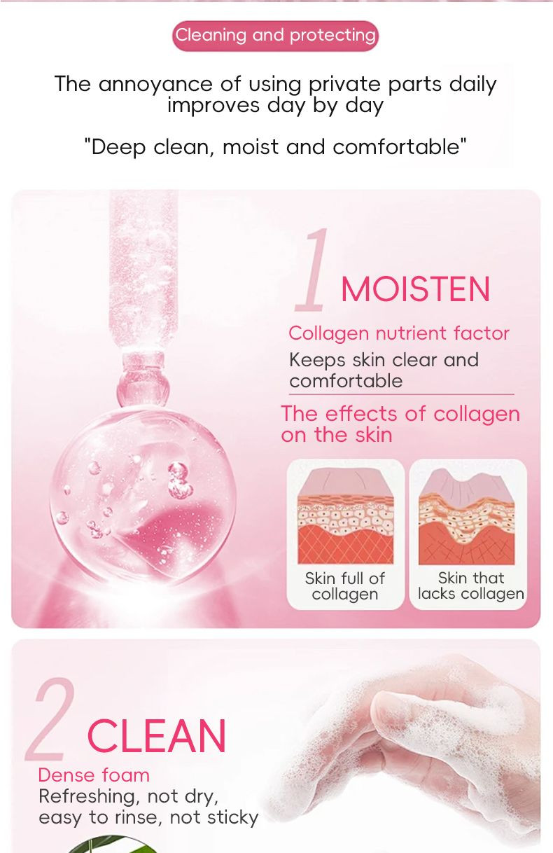 Female Intimate Antibacterial Cleansing Liquid