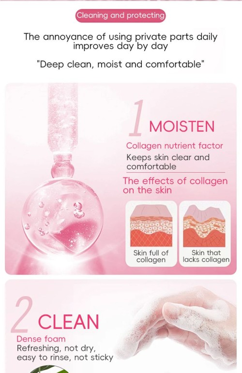 Female Intimate Antibacterial Cleansing Liquid