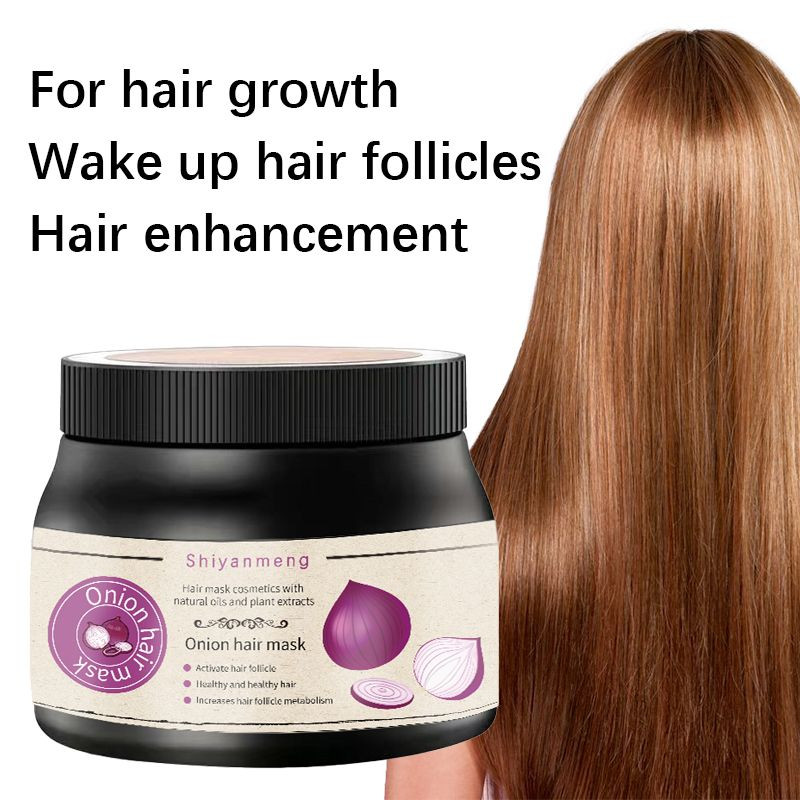 Onion hair mask, activated hair follicle hair mask,