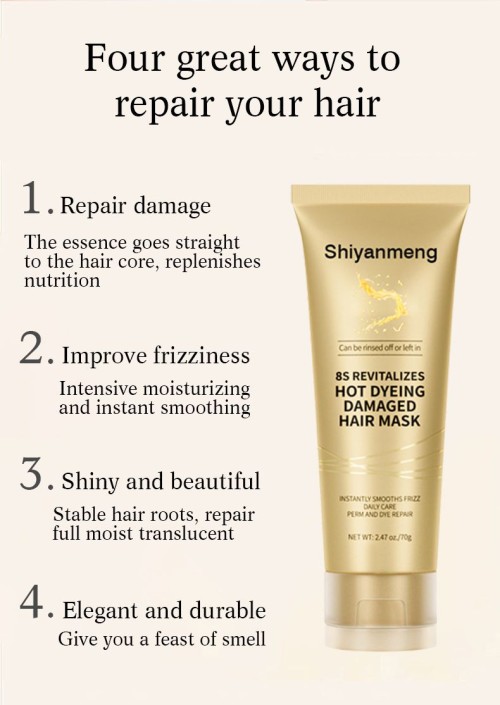 Coconut oil keratin Smoothing and Moisturizing Repair Hair Mask