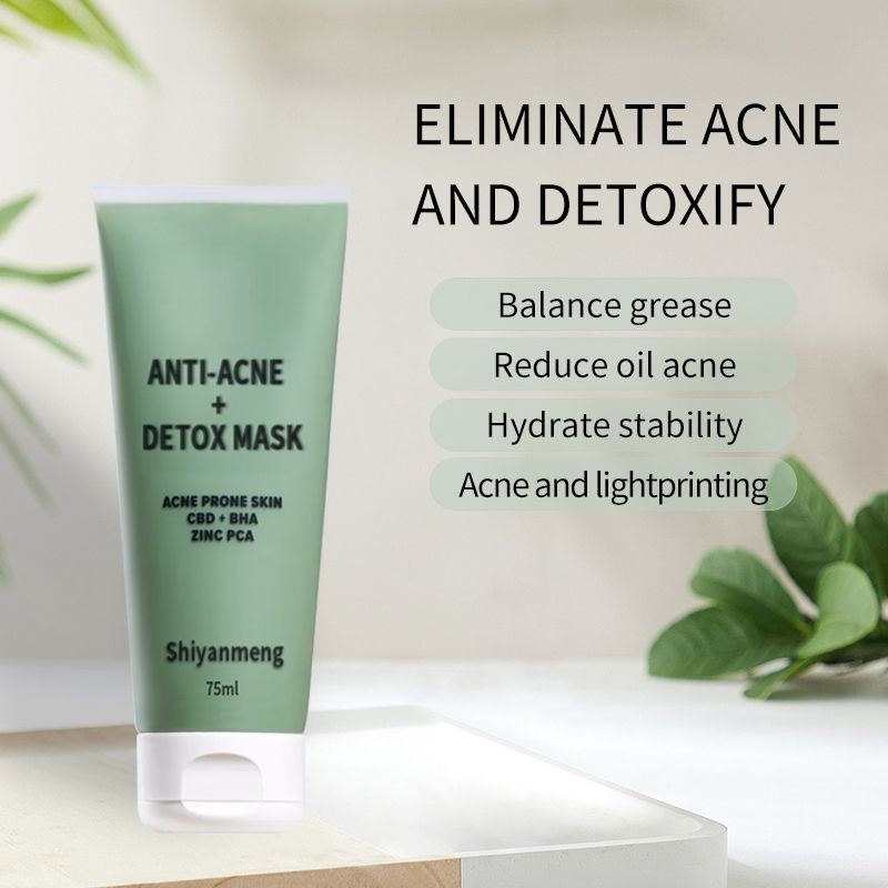 Camellia anti-acne skin mask, honeysuckle salicylic acid mask