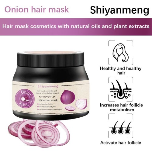 Onion hair mask, activated hair follicle hair mask,