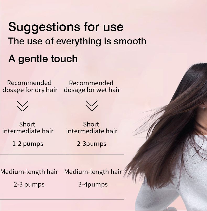OEM Hair Smoothing Spray with Spirulina Protein, Keratin and Argan Oil