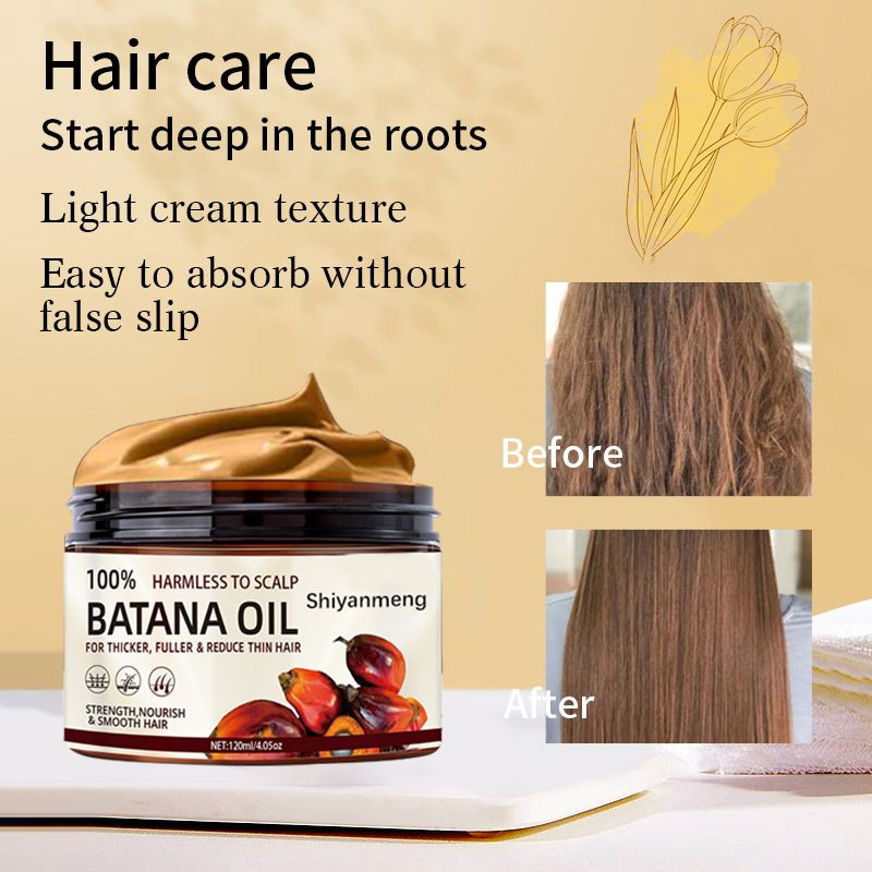palm butter hair mask, BATANA OIL conditioner