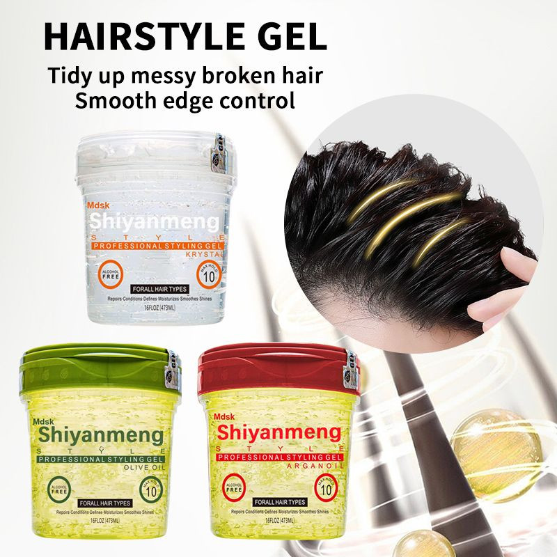 OEM Styling gel Styling hair wax, hair mud,ECO236 Styling Gel, Curly Hair Styling Paste