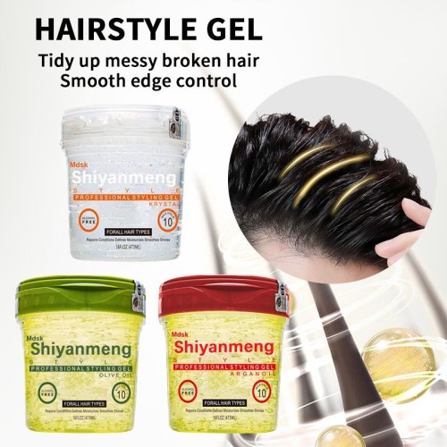 OEM Styling gel Styling hair wax, hair mud,ECO236 Styling Gel, Curly Hair Styling Paste