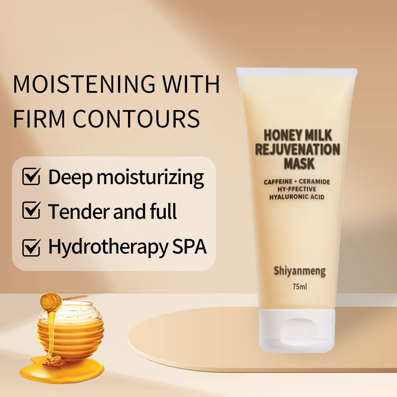 Camellia anti-acne skin mask, honeysuckle salicylic acid mask