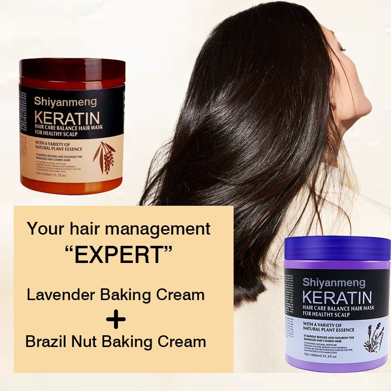 OEM PRO Large Bottle of Softening Hyaluronic Acid & Keratin Hair Mask