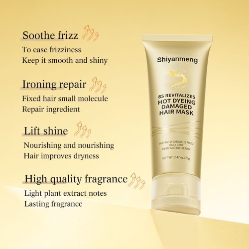 Coconut oil keratin Smoothing and Moisturizing Repair Hair Mask