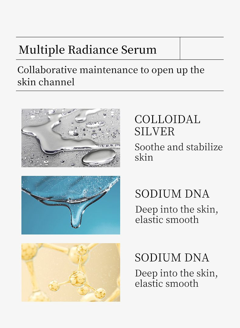 Korean cosmetics OEM Snail collagen proteinallantoin squalane nicotinamide moisturizer