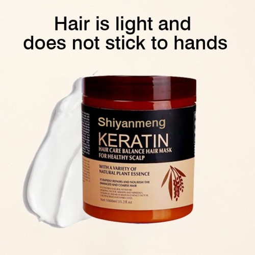 OEM PRO Large Bottle of Softening Hyaluronic Acid & Keratin Hair Mask