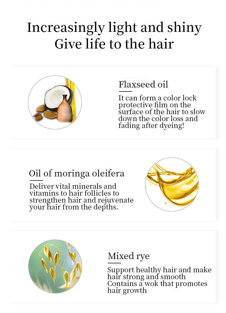 OEM Hyaluronic Acid Small Molecular Glycolic Acid Argan Oil Keratin Hair Care Gift Set