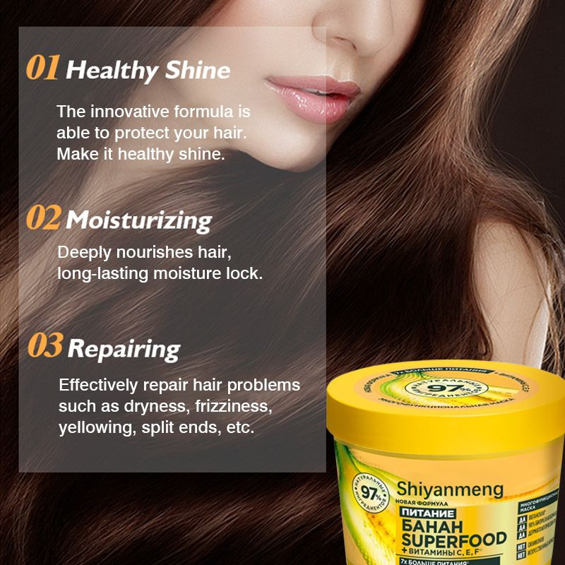 Banana compliant protein hair mask