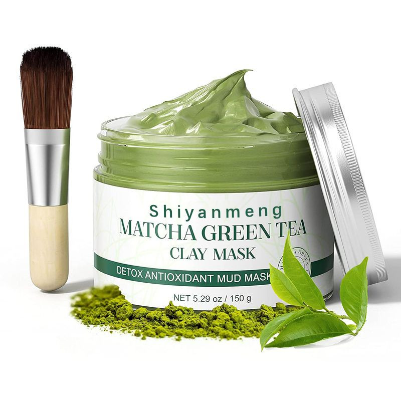 Green tea puree film, green tea puree film, mung bean puree film, matcha mud film, tender skin moisture