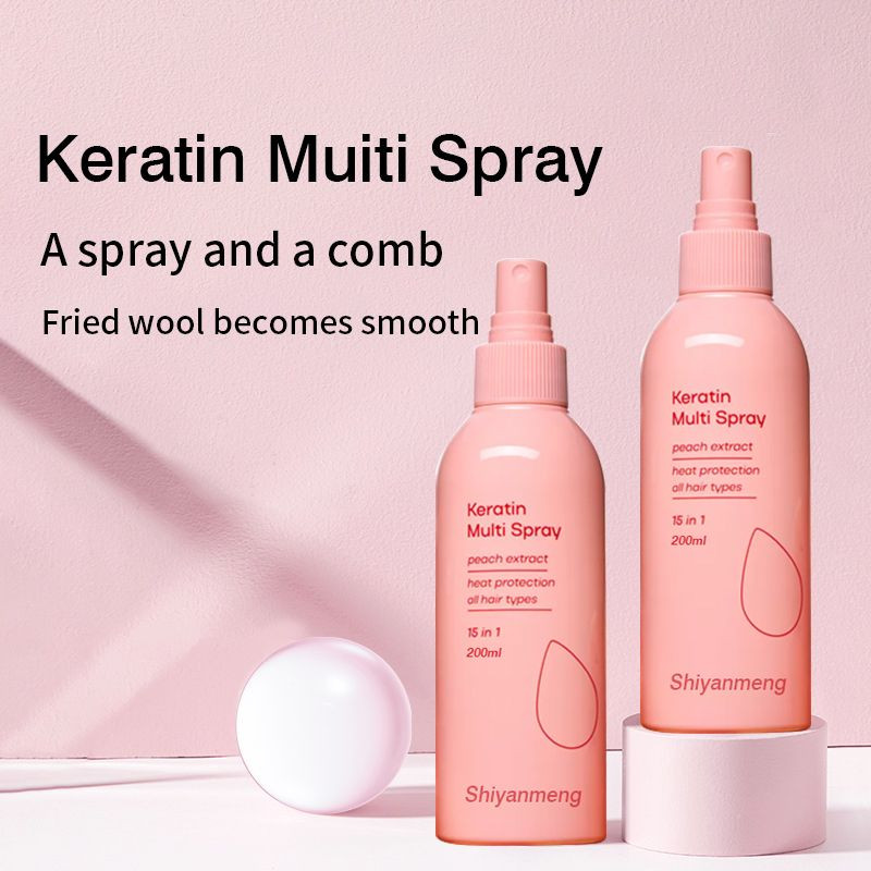OEM Hair Smoothing Spray with Spirulina Protein, Keratin and Argan Oil