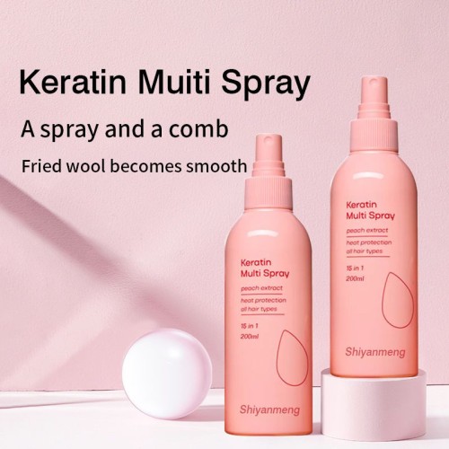 OEM Hair Smoothing Spray with Spirulina Protein, Keratin and Argan Oil