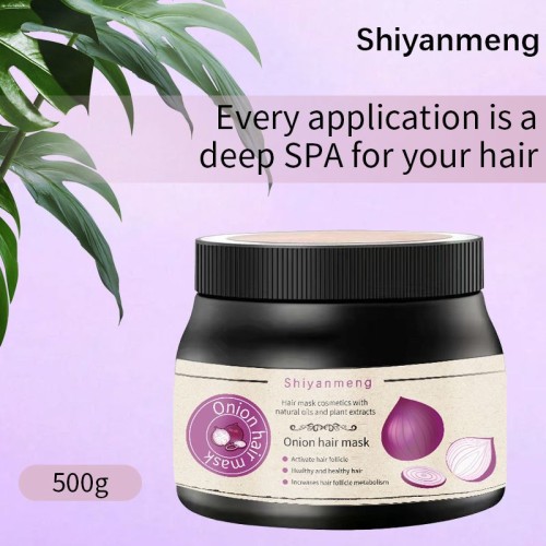 Onion hair mask, activated hair follicle hair mask,