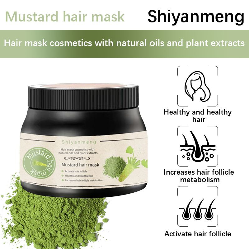 Canola hair mask, activated hair follicle hair mask,