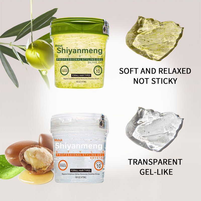 OEM Styling gel Styling hair wax, hair mud,ECO236 Styling Gel, Curly Hair Styling Paste